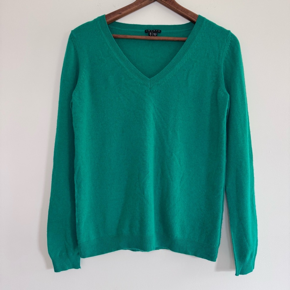 Theory 100% Brandis Cashmere Sweater Medium